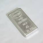 Серебро в виде мерных слитков