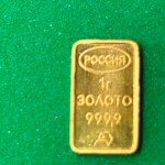 МЕРНЫЕ ЗОЛОТЫЕ СЛИТКИ
